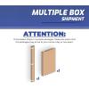 imageSafeRacks 4x6 Overhead Garage Storage Rack  Height Adjustable Steel Overhead Storage Rack  500 Pound Weight Capacity White 18quot33quot4 x 6