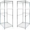 imageSafeRacks 5Tier Steel Tote Rack WSBR27  Maximize Space Declutter NSF Certified Bin Storage for Garage Pantry Kitchen 31quot x 23quot x 68quot Silver 1 PackSilver