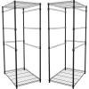 imageSafeRacks 5Tier Steel Tote Rack WSBR27  Maximize Space Declutter NSF Certified Bin Storage for Garage Pantry Kitchen 31quot x 23quot x 68quot Silver 1 PackBlack