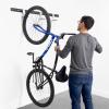 imageSafeRacks Bike Storage Rack Wall Mount Garage Bike Hanger for 5 Bicycles Adjustable Hooks Organize Bicycles in the Garage5bike hooks holds 500lbs