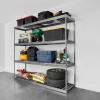 imageSafeRacks Garage Shelving  Storage Rack That Holds 500 Pounds Per Shelf  All Steel Shelves for Storage  Easy to Assemble Shelving Storage Garage Shelf Hammertone 24quot x 92quot x 84quotHammertone