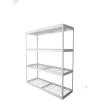imageSafeRacks Garage Shelving  Storage Rack That Holds 500 Pounds Per Shelf  All Steel Shelves for Storage  Easy to Assemble Shelving Storage Garage Shelf Hammertone 24quot x 92quot x 84quotWhite
