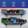 imageSafeRacks Garage Wall Shelves  2 Pack Combo Set with 4 Hanging HooksHammertone