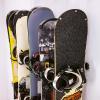 imageSafeRacks Wall Mounted SkiSnowboard Rack  Includes 5 Storage Hooks