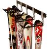 imageSafeRacks Wall Mounted SkiSnowboard Rack  Includes 5 Storage Hooks