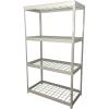 imageSafeRacks Garage Shelving  Storage Rack That Holds 500 Pounds Per Shelf  All Steel Shelves for Storage  Easy to Assemble Shelving Storage Garage Shelf Hammertone 24quot x 92quot x 84quotWhite