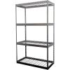 imageSafeRacks Garage Shelving  Storage Rack That Holds 500 Pounds Per Shelf  All Steel Shelves for Storage  Easy to Assemble Shelving Storage Garage Shelf Hammertone 24quot x 92quot x 84quotHammertone