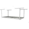 imageSafeRacks Overhead Garage Storage Rack  Heavy Duty Racks for Garage with 400 lb Capacity Easy Garage Shelving Adjustable Storage Rack Ceiling Mount Storage Shelves 3x6 White 24quot45quotWhite